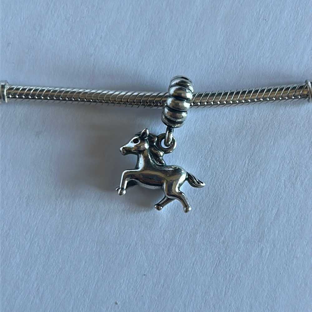 Pandora Hanging Horse Charm